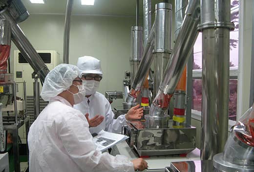 Consulenza per industrie alimentari