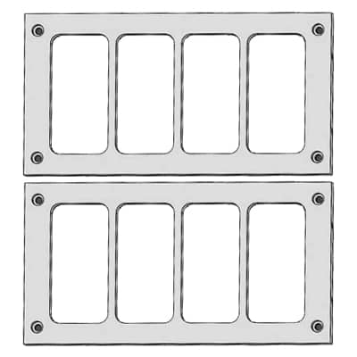 molds for puffing machines